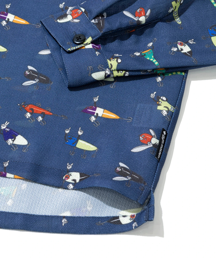 go slow caravan(ゴースローキャラバン) |gym master/ジムマスター ハッピーペイント メッシュL/Sシャツ (MENS)