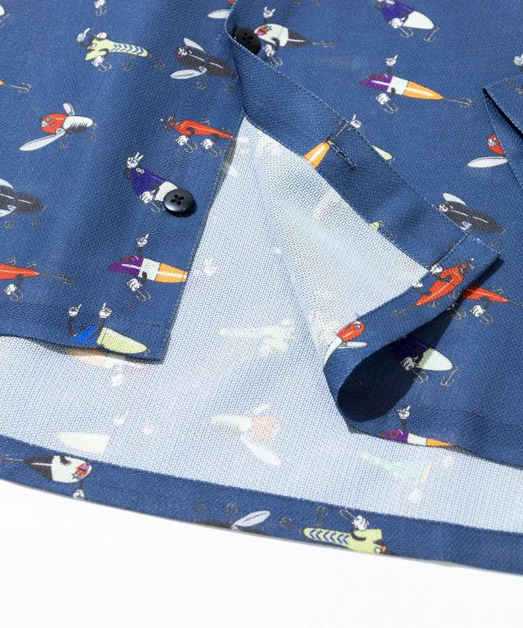 go slow caravan(ゴースローキャラバン) |gym master/ジムマスター ハッピーペイント メッシュL/Sシャツ (MENS)