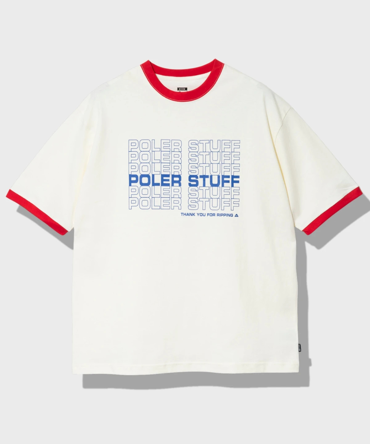 go slow caravan(ゴースローキャラバン) |POLeR/ポーラーT.HANKS TRIM TEE (MENS)