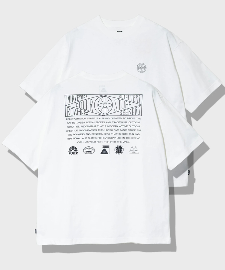 go slow caravan(ゴースローキャラバン) |POLeR/ポーラーHISTORY RELAX FIT TEE (MENS)