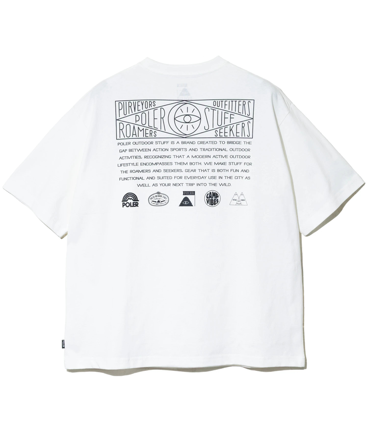 go slow caravan(ゴースローキャラバン) |POLeR/ポーラーHISTORY RELAX FIT TEE (MENS)