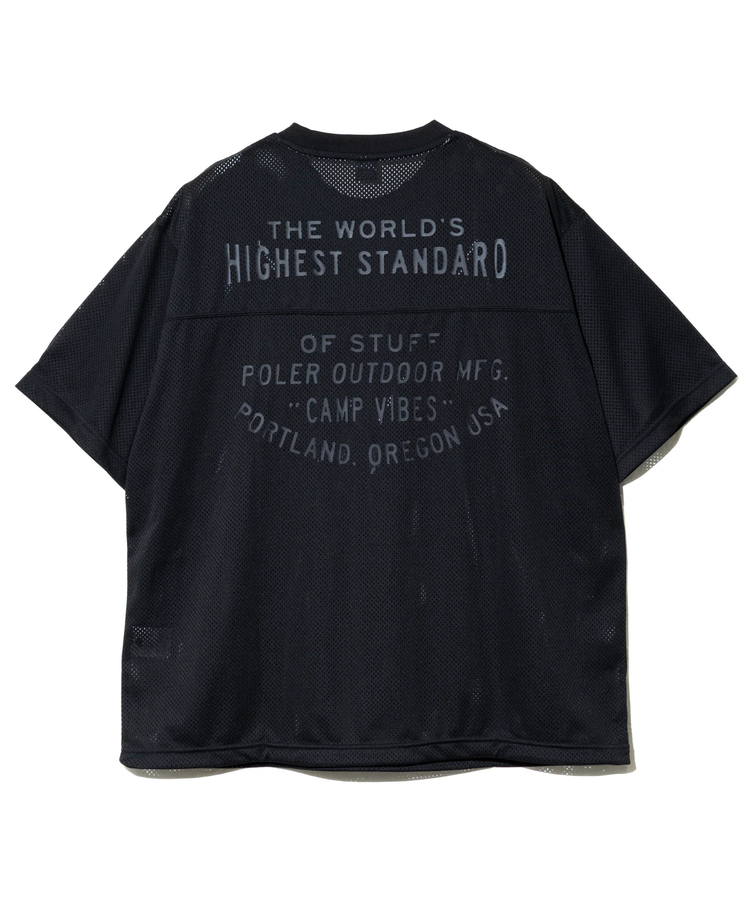 go slow caravan(ゴースローキャラバン) |POLeR/ポーラーMESH BAGGY S/S (MENS)