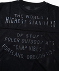 go slow caravan(ゴースローキャラバン) |POLeR/ポーラーMESH BAGGY S/S (MENS)