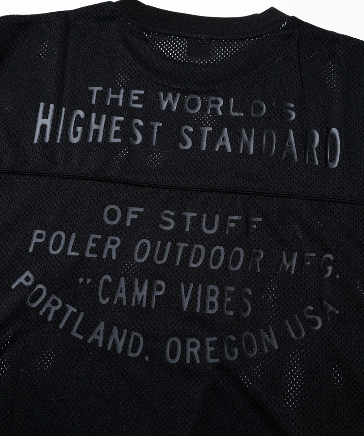 go slow caravan(ゴースローキャラバン) |POLeR/ポーラーMESH BAGGY S/S (MENS)