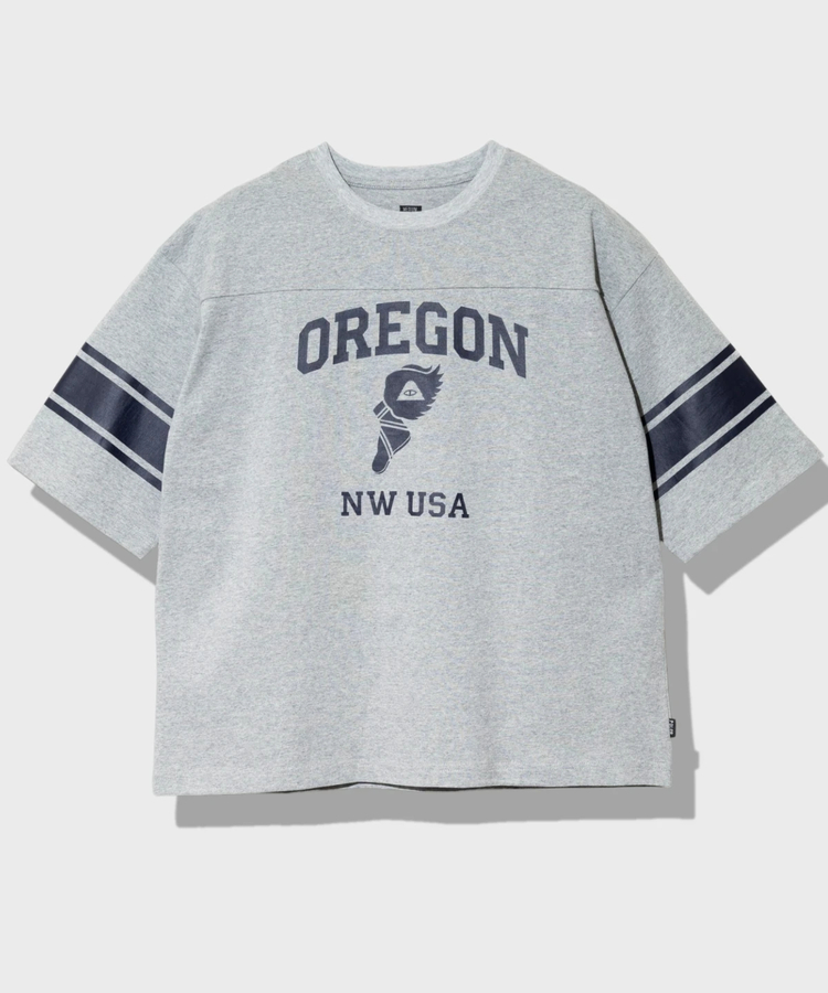 go slow caravan(ゴースローキャラバン) |POLeR/ポーラーCOLLEGE FOOTBALL TEE (MENS)