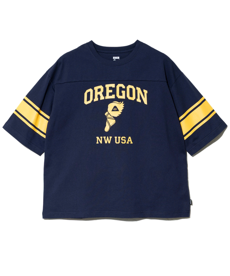 go slow caravan(ゴースローキャラバン) |POLeR/ポーラーCOLLEGE FOOTBALL TEE (MENS)