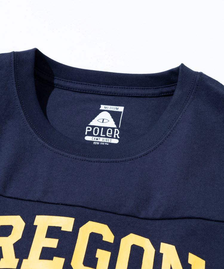 go slow caravan(ゴースローキャラバン) |POLeR/ポーラーCOLLEGE FOOTBALL TEE (MENS)