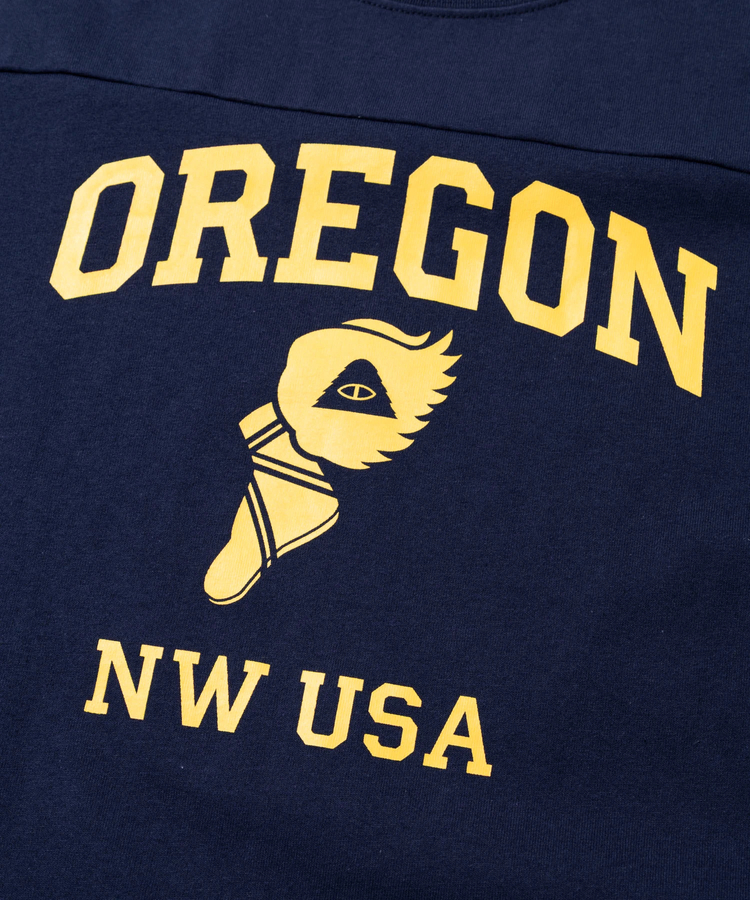 go slow caravan(ゴースローキャラバン) |POLeR/ポーラーCOLLEGE FOOTBALL TEE (MENS)