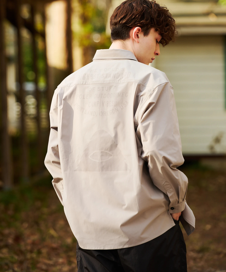 go slow caravan(ゴースローキャラバン) |【GSC別注】POLeR/ポーラー POLeR×GSC RELOP 2 DRY SHIRTS (MENS)