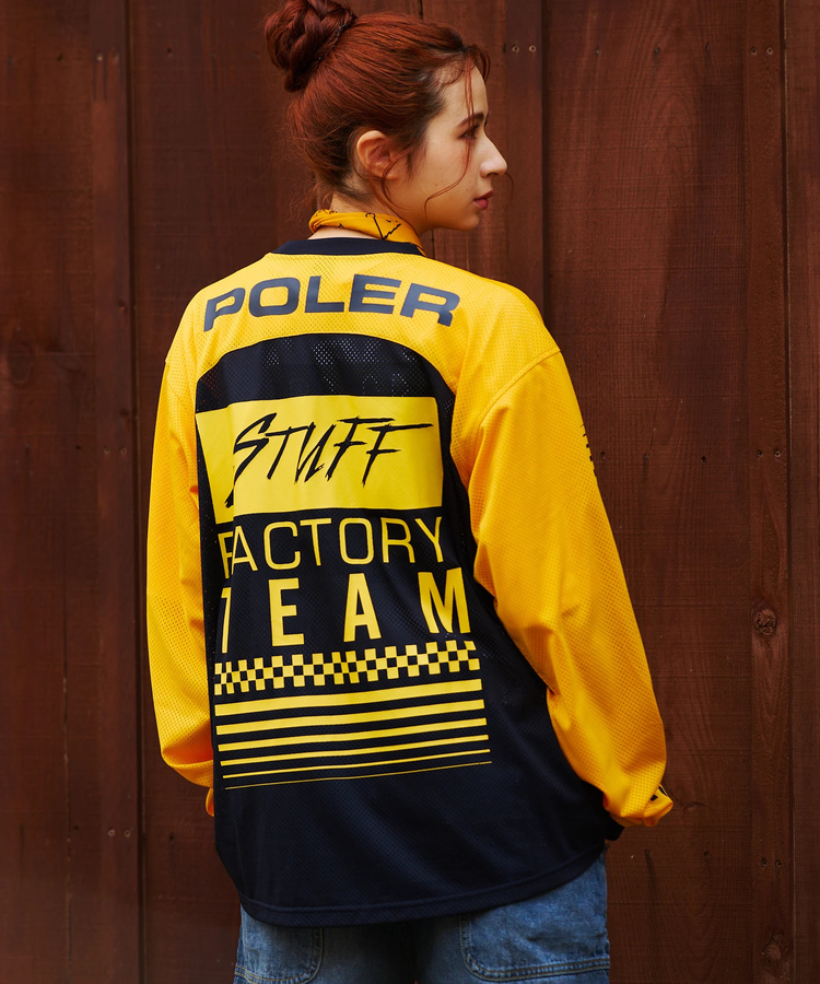 go slow caravan(ゴースローキャラバン) |【GSC別注】POLeR/ポーラー POLeR×GSC MOTO JERSEY (MENS)