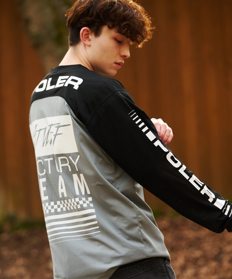 go slow caravan(ゴースローキャラバン) |【GSC別注】POLeR/ポーラー POLeR×GSC MOTO JERSEY (MENS)