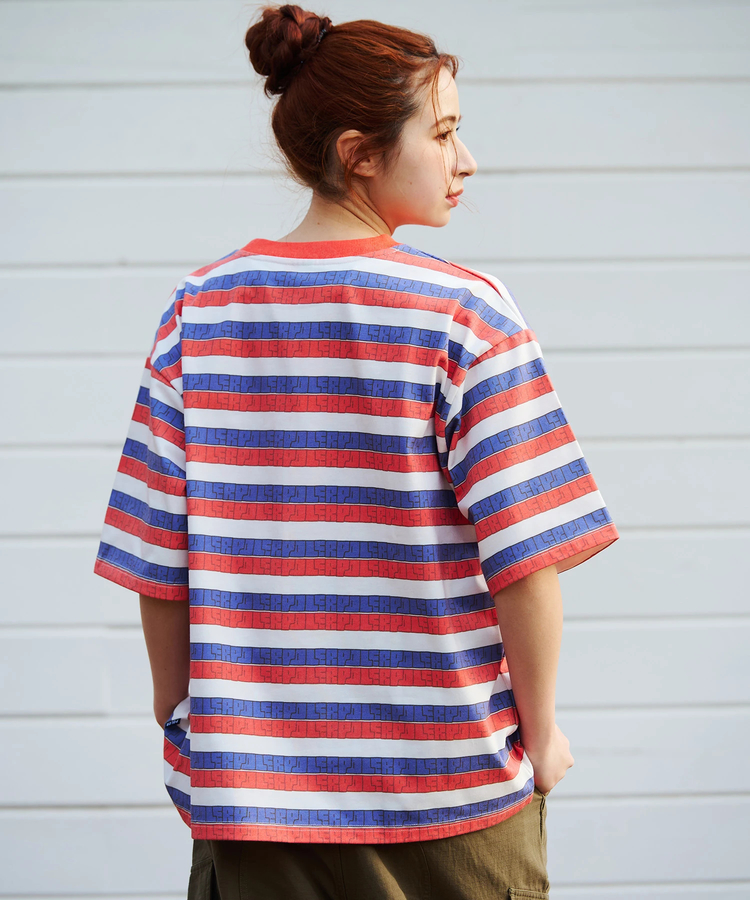 go slow caravan(ゴースローキャラバン) |【GSC別注】POLeR/ポーラー POLeR×GSC COOLTOUCH POLER STRIPE TEE (MENS)