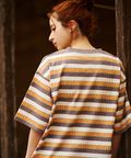 go slow caravan(ゴースローキャラバン) |【GSC別注】POLeR/ポーラー POLeR×GSC COOLTOUCH POLER STRIPE TEE (MENS)