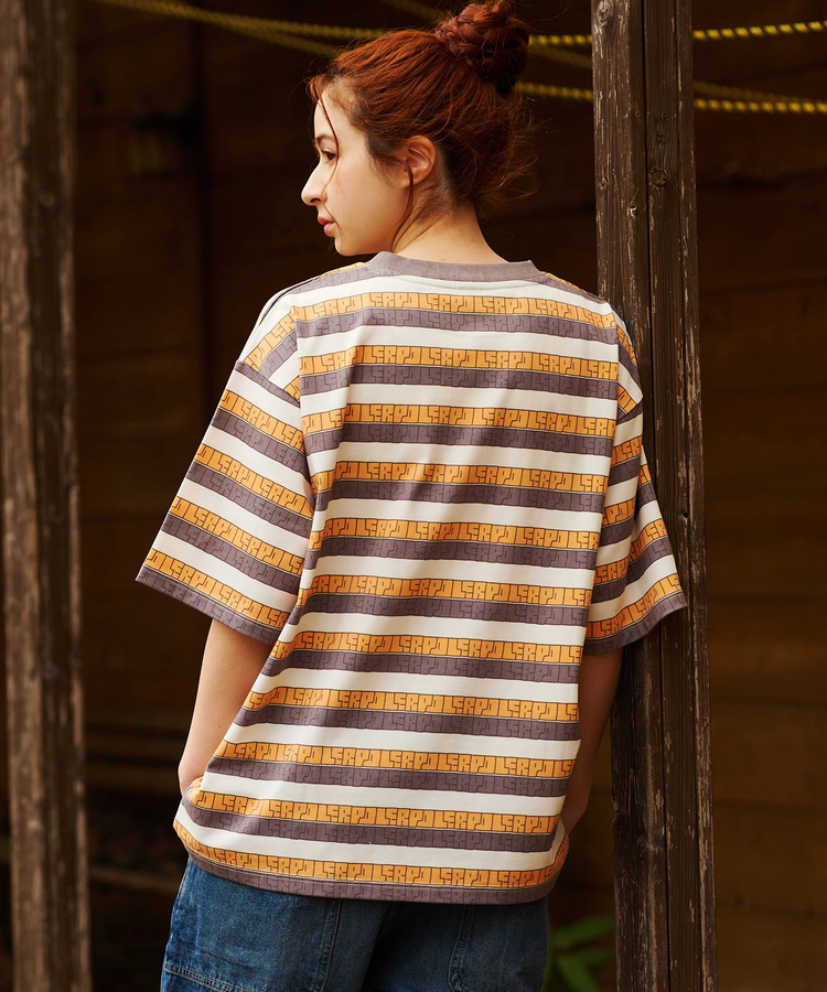 go slow caravan(ゴースローキャラバン) |【GSC別注】POLeR/ポーラー POLeR×GSC COOLTOUCH POLER STRIPE TEE (MENS)