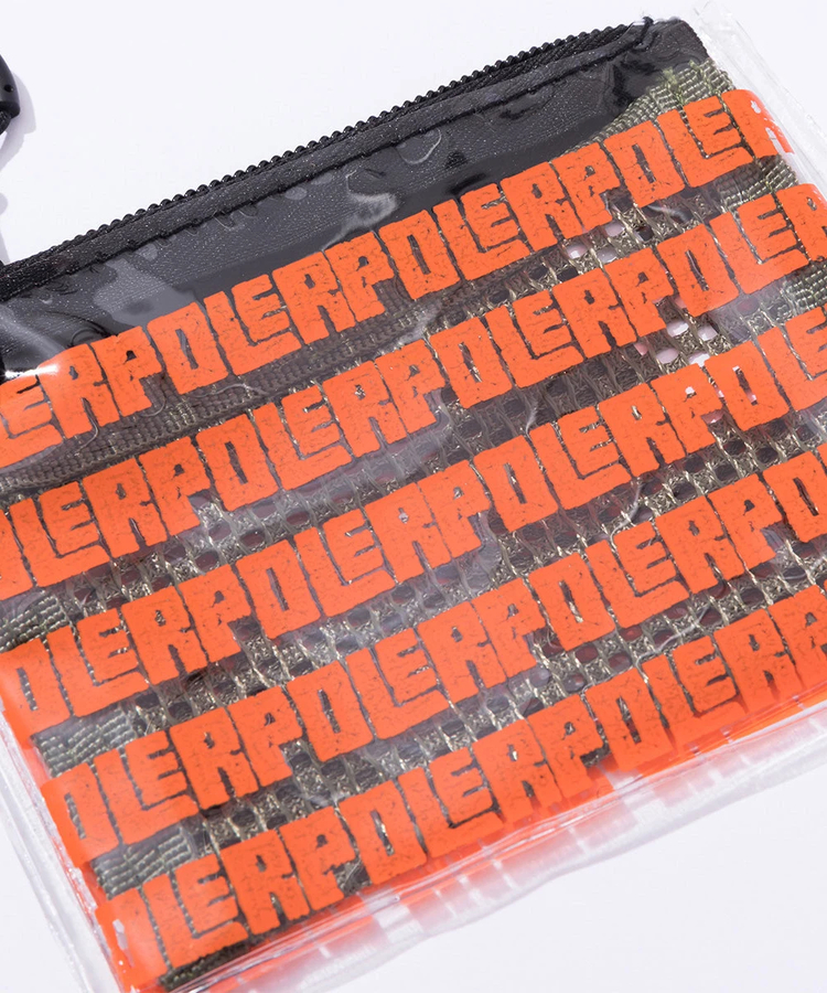 go slow caravan(ゴースローキャラバン) |POLeR/ポーラー HIGH & DRY PVC MESH POUCH