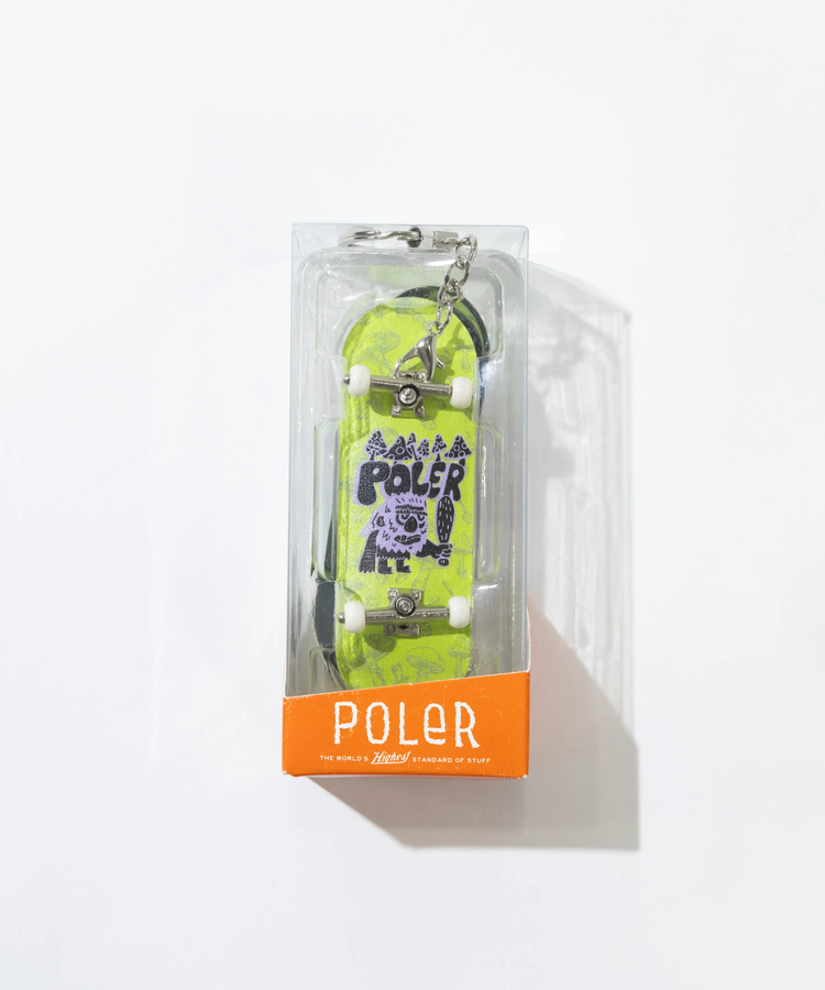 go slow caravan(ゴースローキャラバン) |POLeR/ポーラー FINGER SKATEBOARD KEY CHAIN
