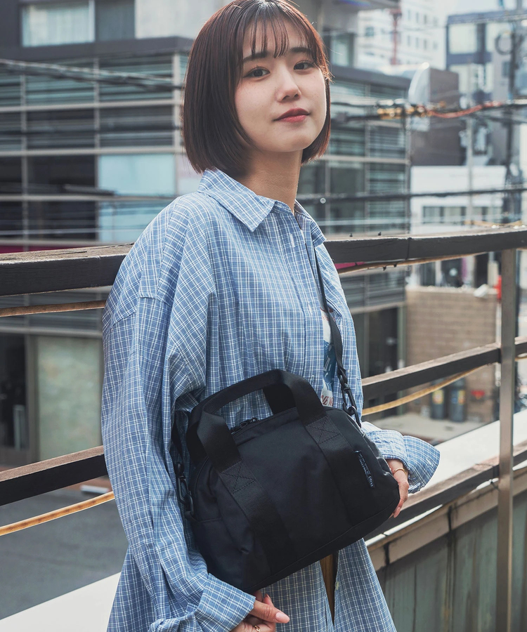 go slow caravan(ゴースローキャラバン) |KiU/キウ 600D MINI BOSTON BAG