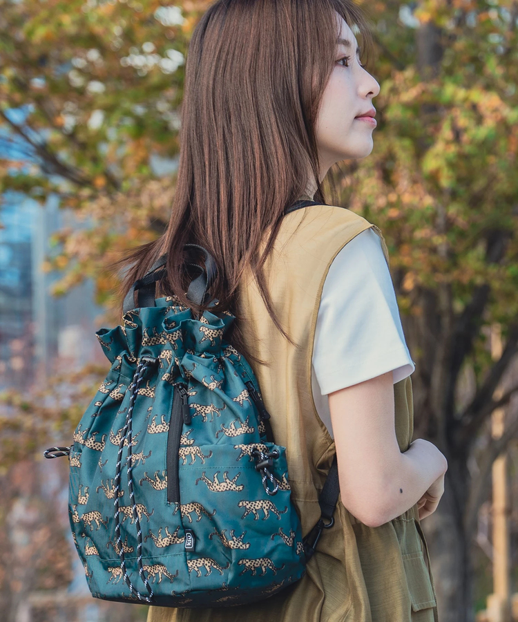 go slow caravan(ゴースローキャラバン) |KiU/キウ MULTI WAY DRAWSTRING BAG