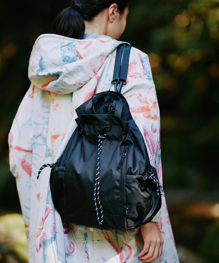 go slow caravan(ゴースローキャラバン) |KiU/キウ MULTI WAY DRAWSTRING BAG