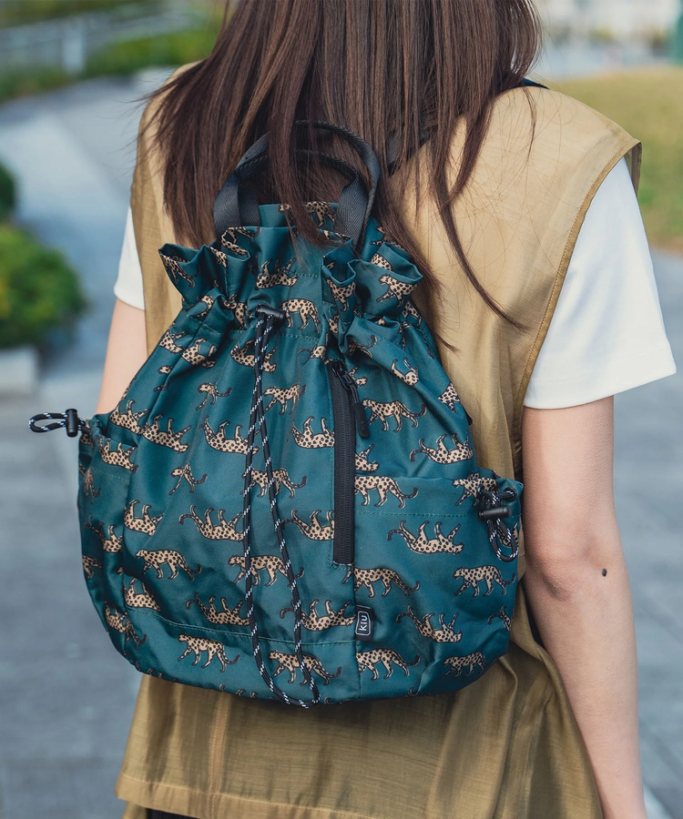 go slow caravan(ゴースローキャラバン) |KiU/キウ MULTI WAY DRAWSTRING BAG