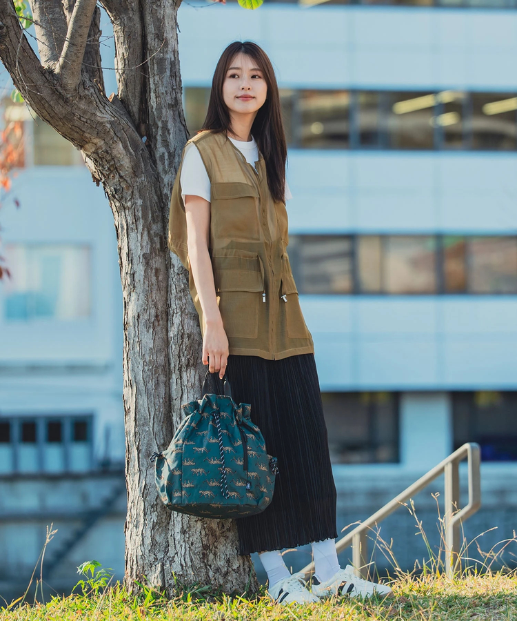 go slow caravan(ゴースローキャラバン) |KiU/キウ MULTI WAY DRAWSTRING BAG