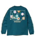 go slow caravan(ゴースローキャラバン) |USA/C スクエアLOGOバックプリント ロングスリーブTEE (MENS)