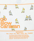 go slow caravan(ゴースローキャラバン) |USA/C スクエアLOGOバックプリント ロングスリーブTEE (MENS)