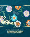 go slow caravan(ゴースローキャラバン) |USA/C スクエアLOGOバックプリント ロングスリーブTEE (MENS)
