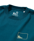 go slow caravan(ゴースローキャラバン) |USA/C スクエアLOGOバックプリント ロングスリーブTEE (MENS)