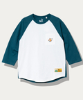 go slow caravan(ゴースローキャラバン) |USA/C 色々PKT刺繍 8分袖 BB TEE (MENS)