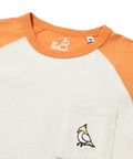 go slow caravan(ゴースローキャラバン) |USA/C 色々PKT刺繍 8分袖 BB TEE (MENS)
