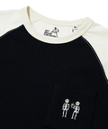 go slow caravan(ゴースローキャラバン) |USA/C 色々PKT刺繍 8分袖 BB TEE (MENS)