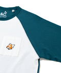 go slow caravan(ゴースローキャラバン) |USA/C 色々PKT刺繍 8分袖 BB TEE (MENS)
