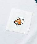 go slow caravan(ゴースローキャラバン) |USA/C 色々PKT刺繍 8分袖 BB TEE (MENS)