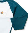 go slow caravan(ゴースローキャラバン) |USA/C 色々PKT刺繍 8分袖 BB TEE (MENS)