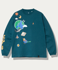 go slow caravan(ゴースローキャラバン) |USA/C gsc planet ロングスリーブ TEE (MENS/WOMENS)