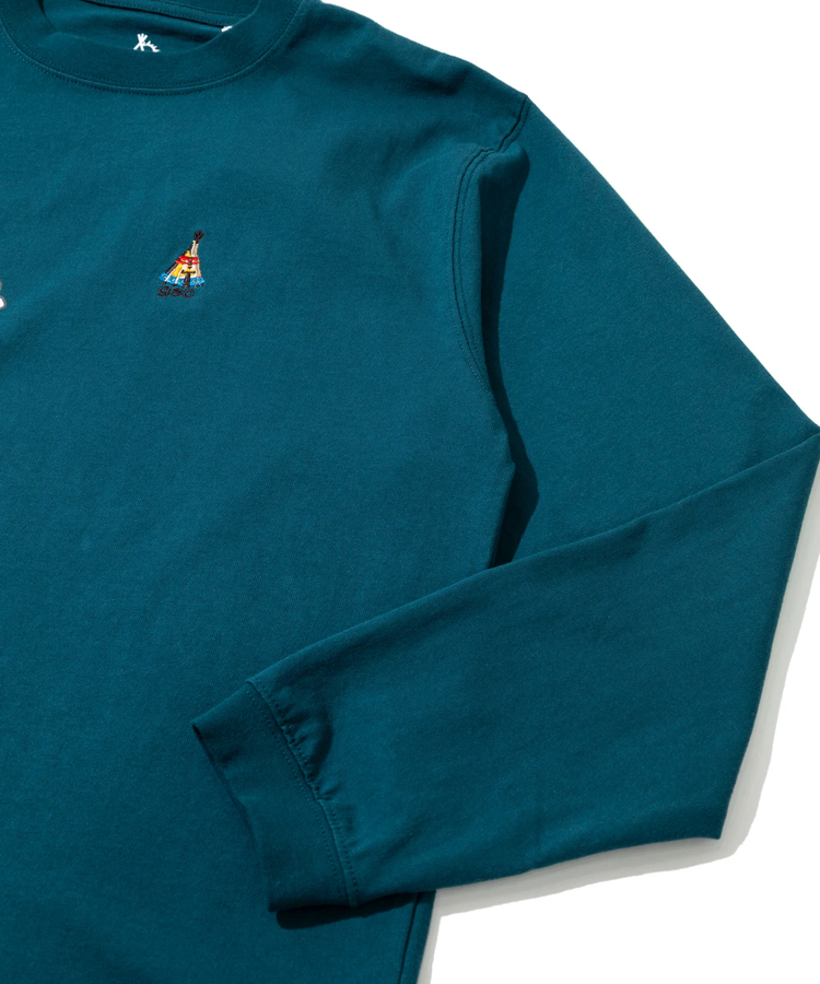 go slow caravan(ゴースローキャラバン) |USA/C gsc planet ロングスリーブ TEE (MENS/WOMENS)