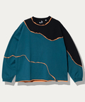 go slow caravan(ゴースローキャラバン) |USA/C CRAZY カットオフ歪み切替ロングスリーブ TEE (MENS)