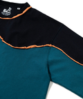 go slow caravan(ゴースローキャラバン) |USA/C CRAZY カットオフ歪み切替ロングスリーブ TEE (MENS)
