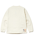go slow caravan(ゴースローキャラバン) |超ヘビーUSA/C バリスタ猫 ロングスリーブ TEE (MENS/WOMENS)