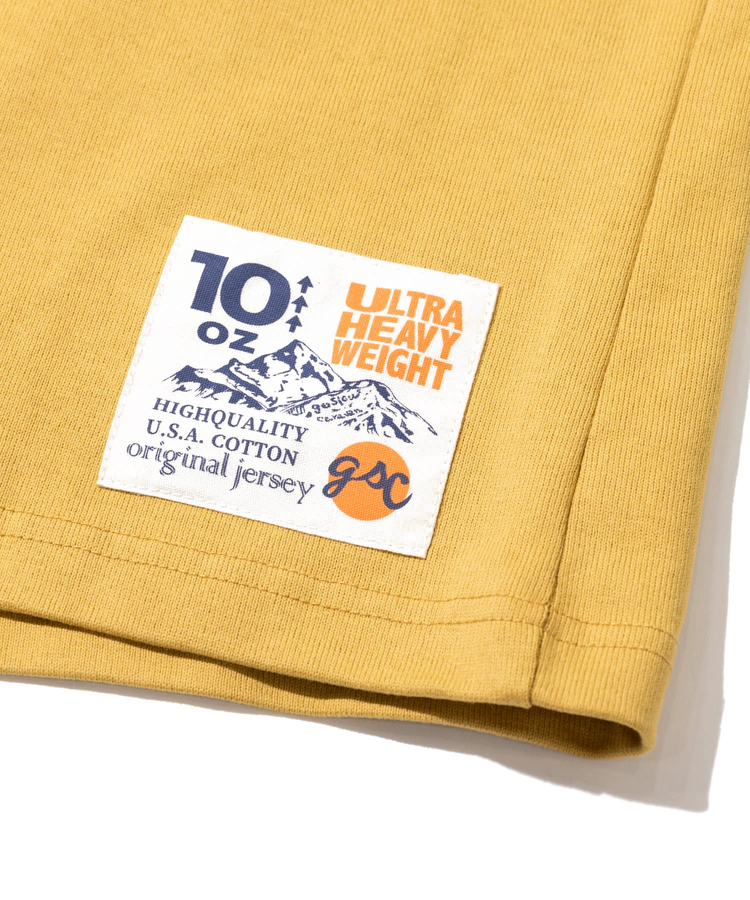 go slow caravan(ゴースローキャラバン) |超ヘビーUSA/C バリスタ猫 ロングスリーブ TEE (MENS/WOMENS)