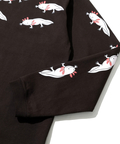 go slow caravan(ゴースローキャラバン) |超ヘビーUSA/C ウーパールーパ ロングスリーブ TEE (MENS/WOMENS)