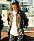 go slow caravan(ゴースローキャラバン) |超ヘビーUSA/C ZIPPER BB 9スリーブ TEE (MENS)