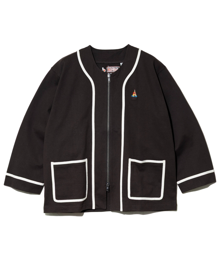 go slow caravan(ゴースローキャラバン) |超ヘビーUSA/C ZIPPER BB 9スリーブ TEE (MENS)