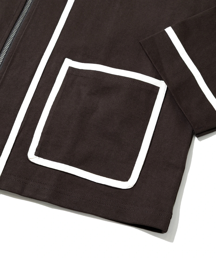 go slow caravan(ゴースローキャラバン) |超ヘビーUSA/C ZIPPER BB 9スリーブ TEE (MENS)