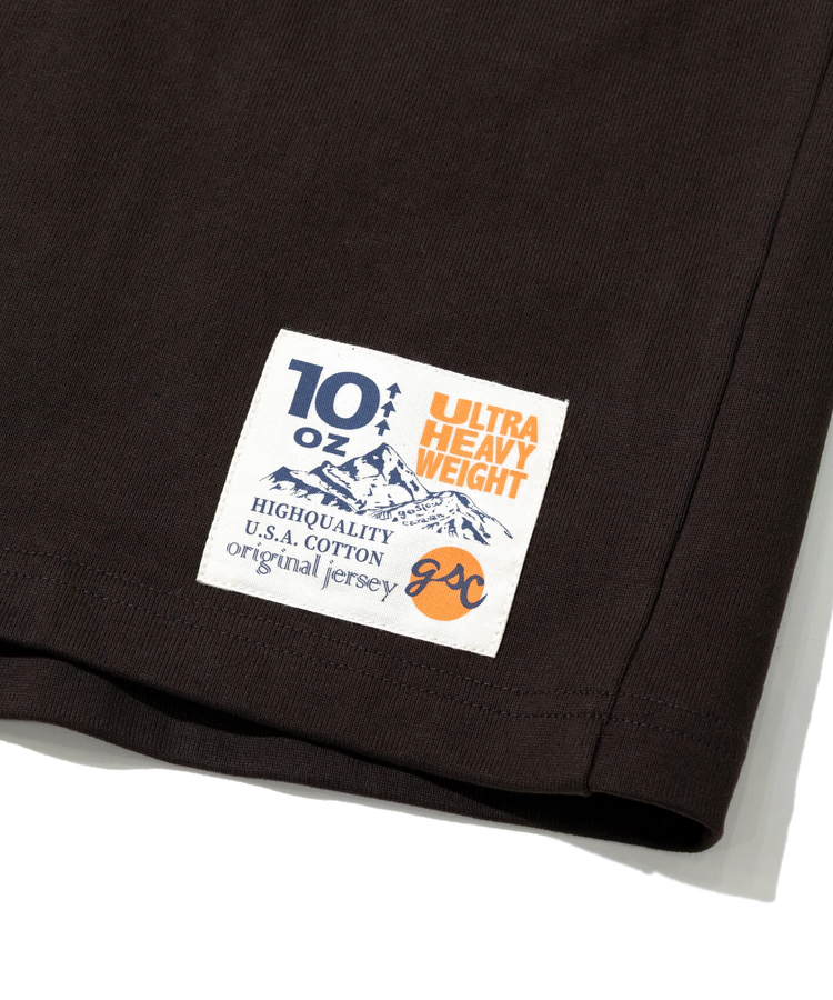 go slow caravan(ゴースローキャラバン) |超ヘビーUSA/C ZIPPER BB 9スリーブ TEE (MENS)