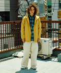 go slow caravan(ゴースローキャラバン) |超ヘビーUSA/C スクエアLOGO BP スナップボタン フーディー (MENS/WOMENS)