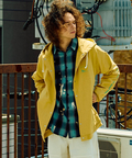 go slow caravan(ゴースローキャラバン) |超ヘビーUSA/C スクエアLOGO BP スナップボタン フーディー (MENS/WOMENS)