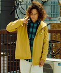 go slow caravan(ゴースローキャラバン) |超ヘビーUSA/C スクエアLOGO BP スナップボタン フーディー (MENS/WOMENS)