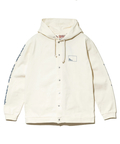 go slow caravan(ゴースローキャラバン) |超ヘビーUSA/C スクエアLOGO BP スナップボタン フーディー (MENS/WOMENS)